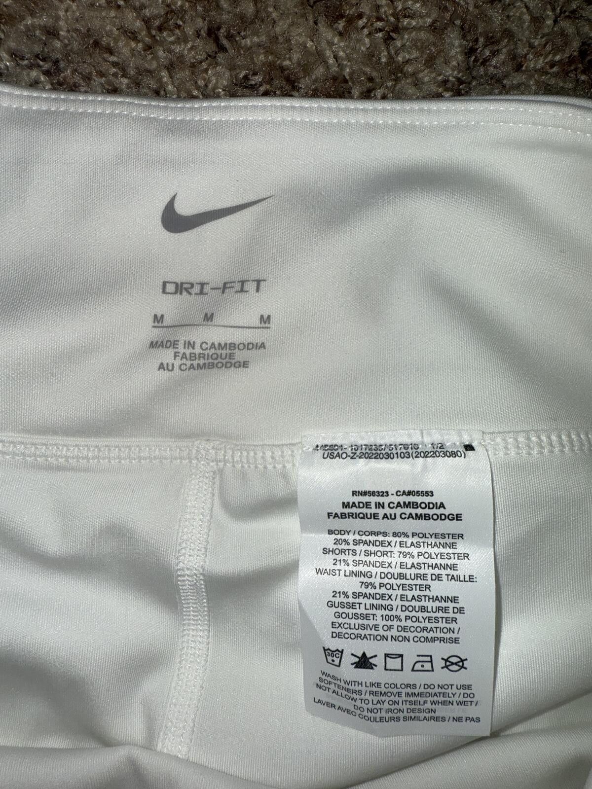 Nike Nike Women's Dri-FIT Front Double Pleats Tennis Skort Sample Size 32" / US 10 / IT 46 - 2 Thumbnail