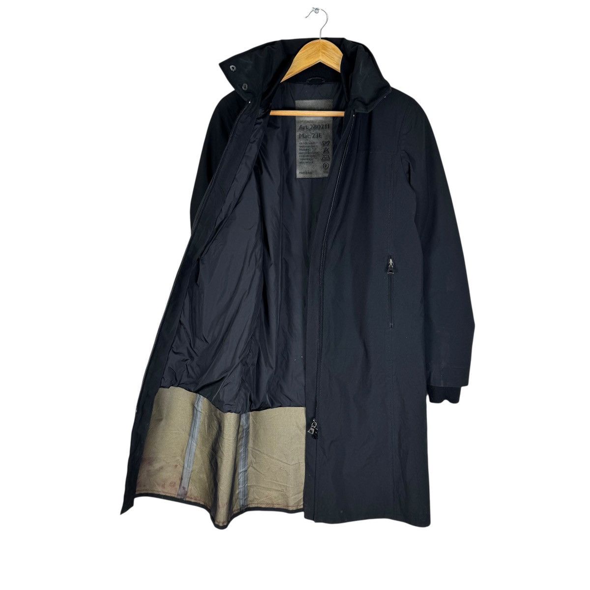 Prada 🔥PRADA HOODIE LONG DOWN JACKET Size S / US 4 / IT 40 - 10 Thumbnail