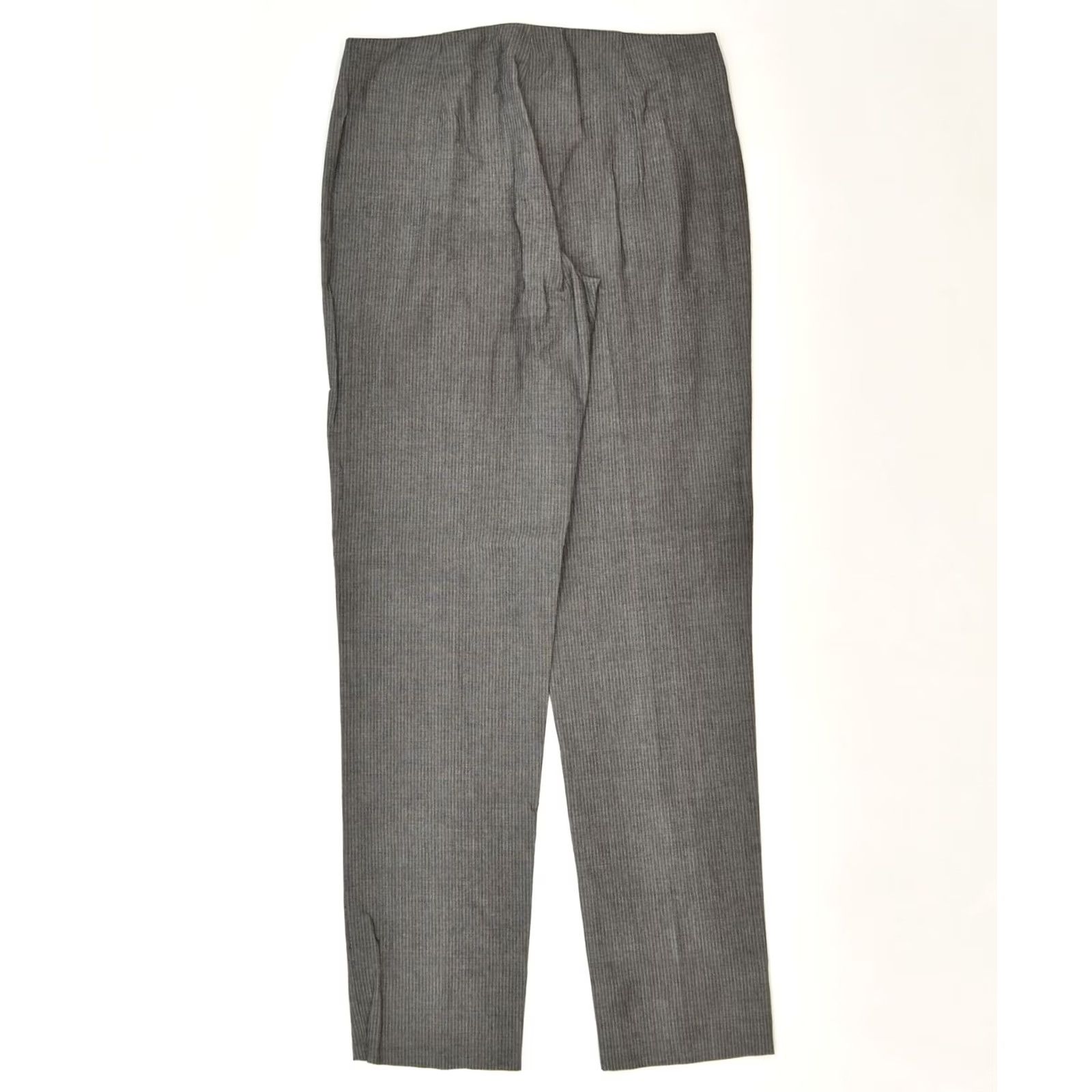 Vintage PENNY BLACK Womens Slim Suit Trousers Grey Classic UK 8 Small W28 L31 Size 30" / US 8 / IT 44 - 2 Thumbnail