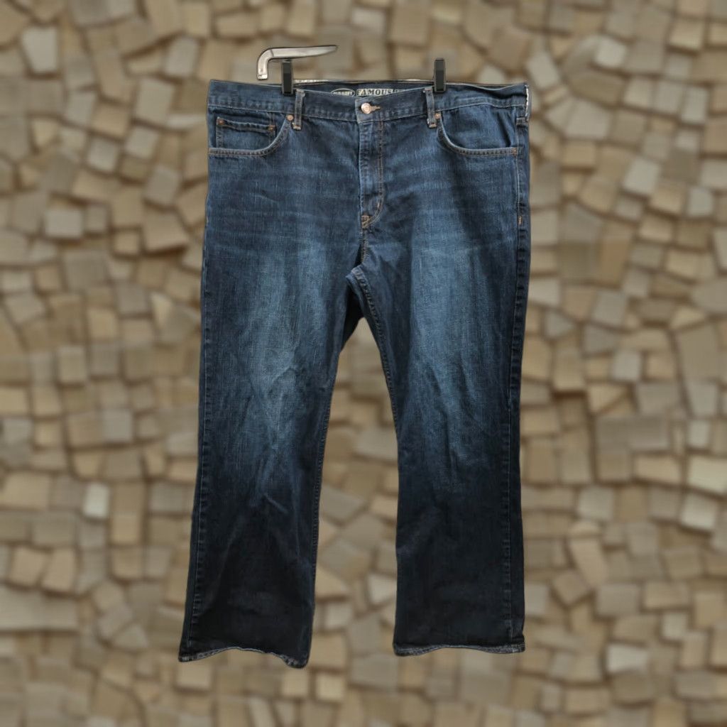 Old Navy Old Navy Jeans Straight Mens Size 42x32 Blue Mid Rise Denim 5-Pocket Regular Waist Belt Loops Comfort Size US 42 / EU 58 - 1 Thumbnail