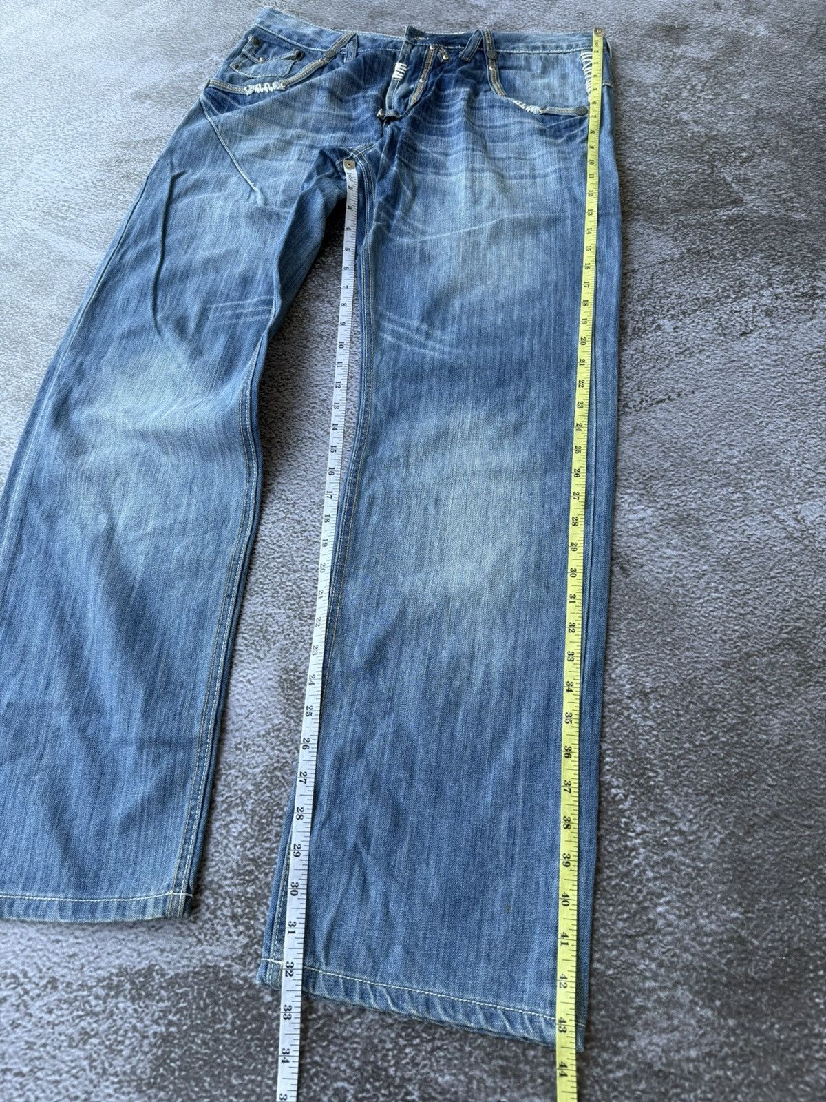 If Six Was Nine × Japanese Brand × Le Grande Bleu (L.G.B.) Japanese flared denim blue jeans studs Ifsixwasnine lgb Size US 36 / EU 52 - 7 Thumbnail
