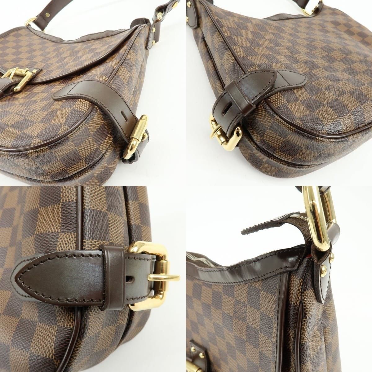 Louis Vuitton Louis Vuitton Damier Ebene Highbury Canvas Shoulder Bag Size ONE SIZE - 5 Thumbnail