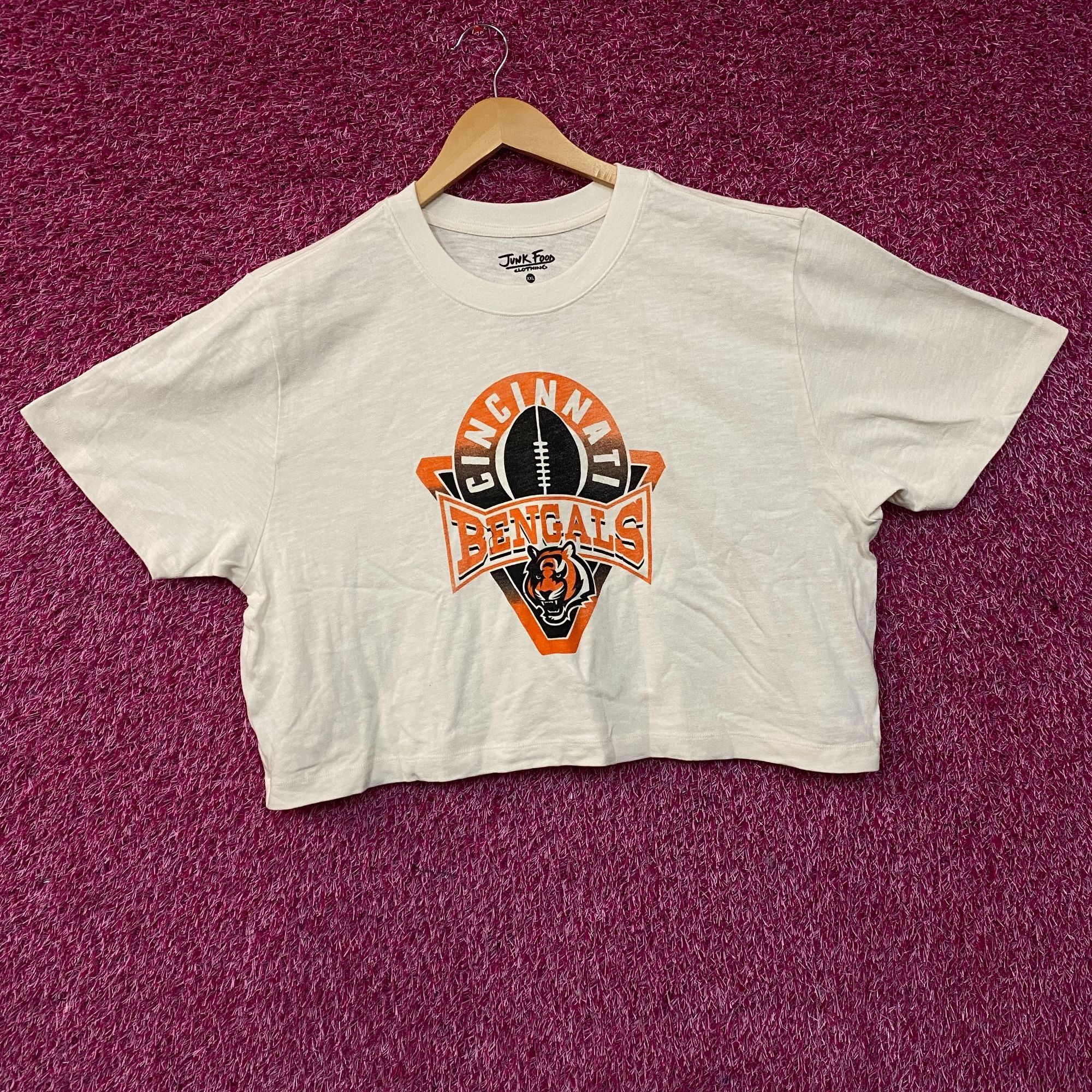 Junk Food Junk Food Clothing Women's NFL Cincinnati Bengals Mock Neck Size XXL / US 16-18 / IT 52-54 - 3 Thumbnail