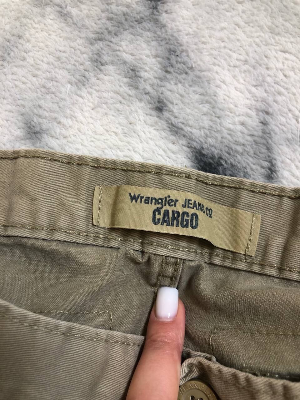 Wrangler Wrangler 00's Cargo Utility Trousers Beige pants Size US 36 / EU 52 - 2 Thumbnail