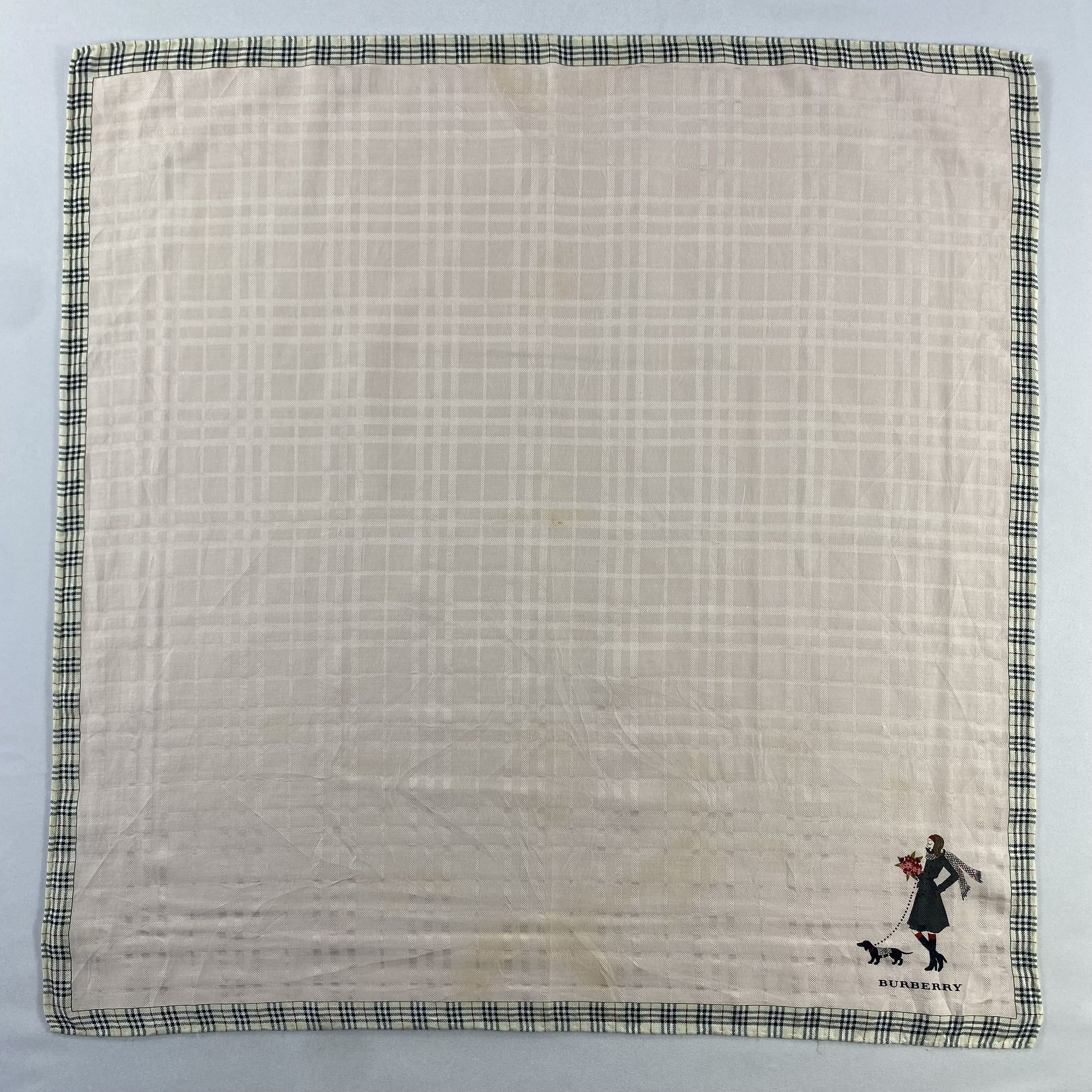 Burberry × Vintage Burberry Handkerchief / Neckerchief / Bandana-P1683 Size ONE SIZE - 1 Thumbnail