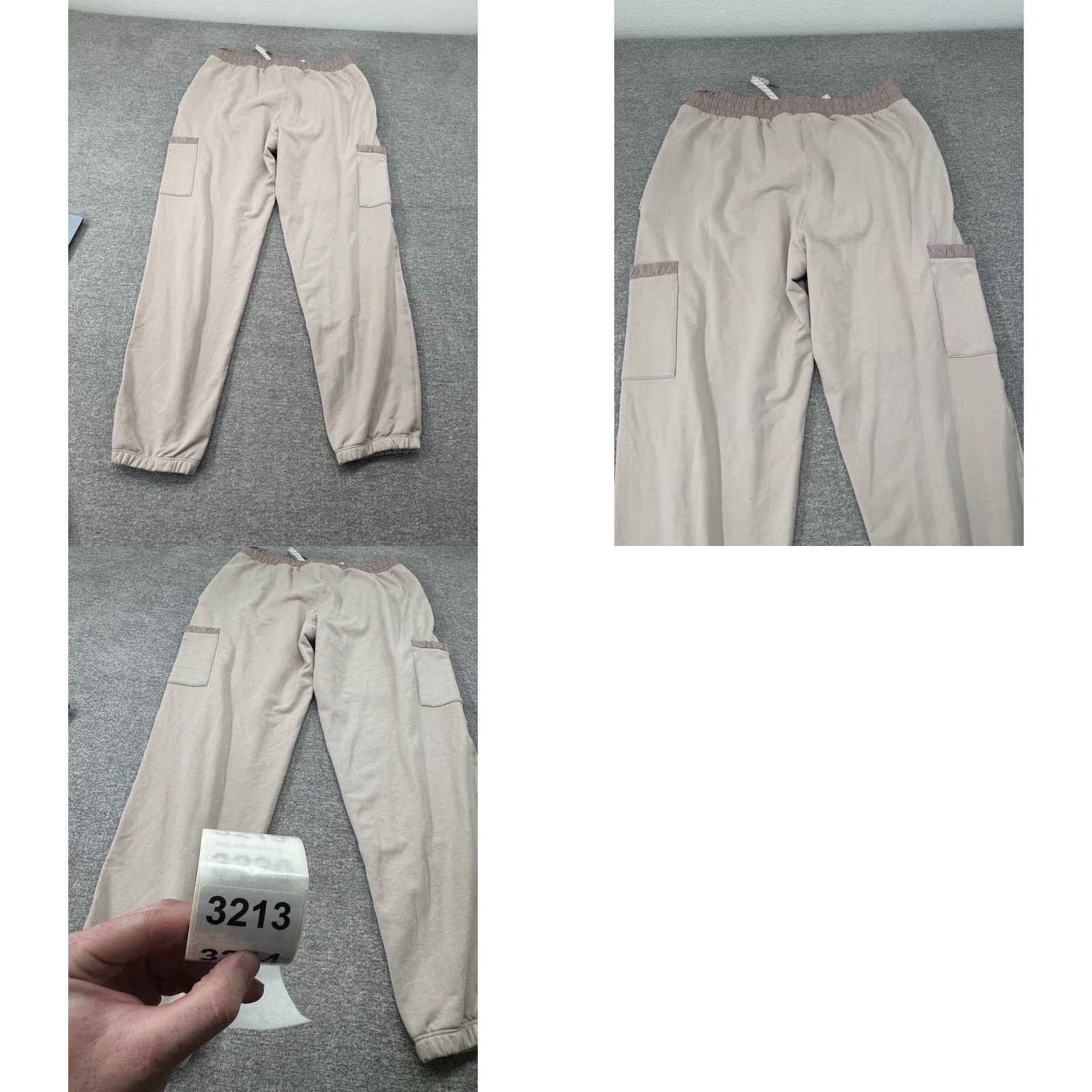 Vuori Vuori Vista Jogger Small 26” Inseam Beige Oyster Heather Womens Jogger Athletic Tapered Activewear Casual Modern Athleisure Size 28" / US 6 / IT 42 - 8 Thumbnail