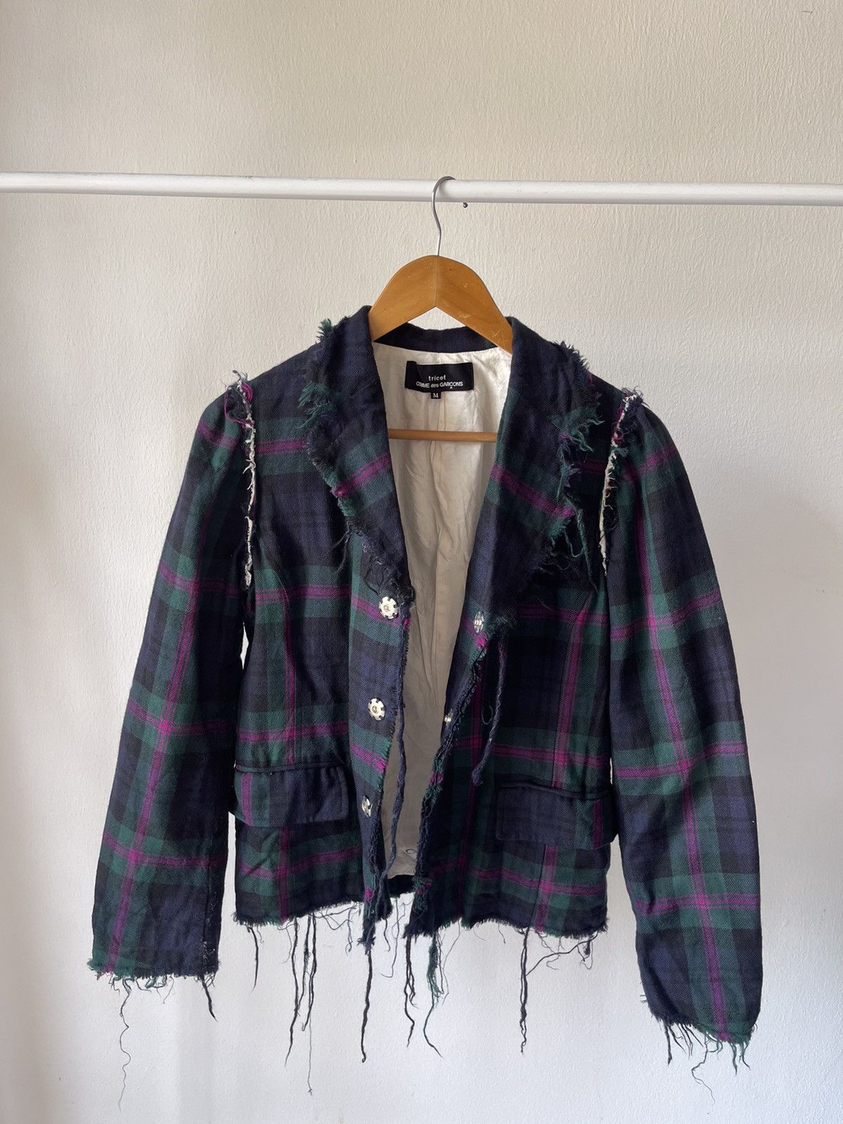 Comme des Garcons AD2004 Comme Des Cargons Grunge Distressed Jacket 96 Size M / US 6-8 / IT 42-44 - 3 Thumbnail