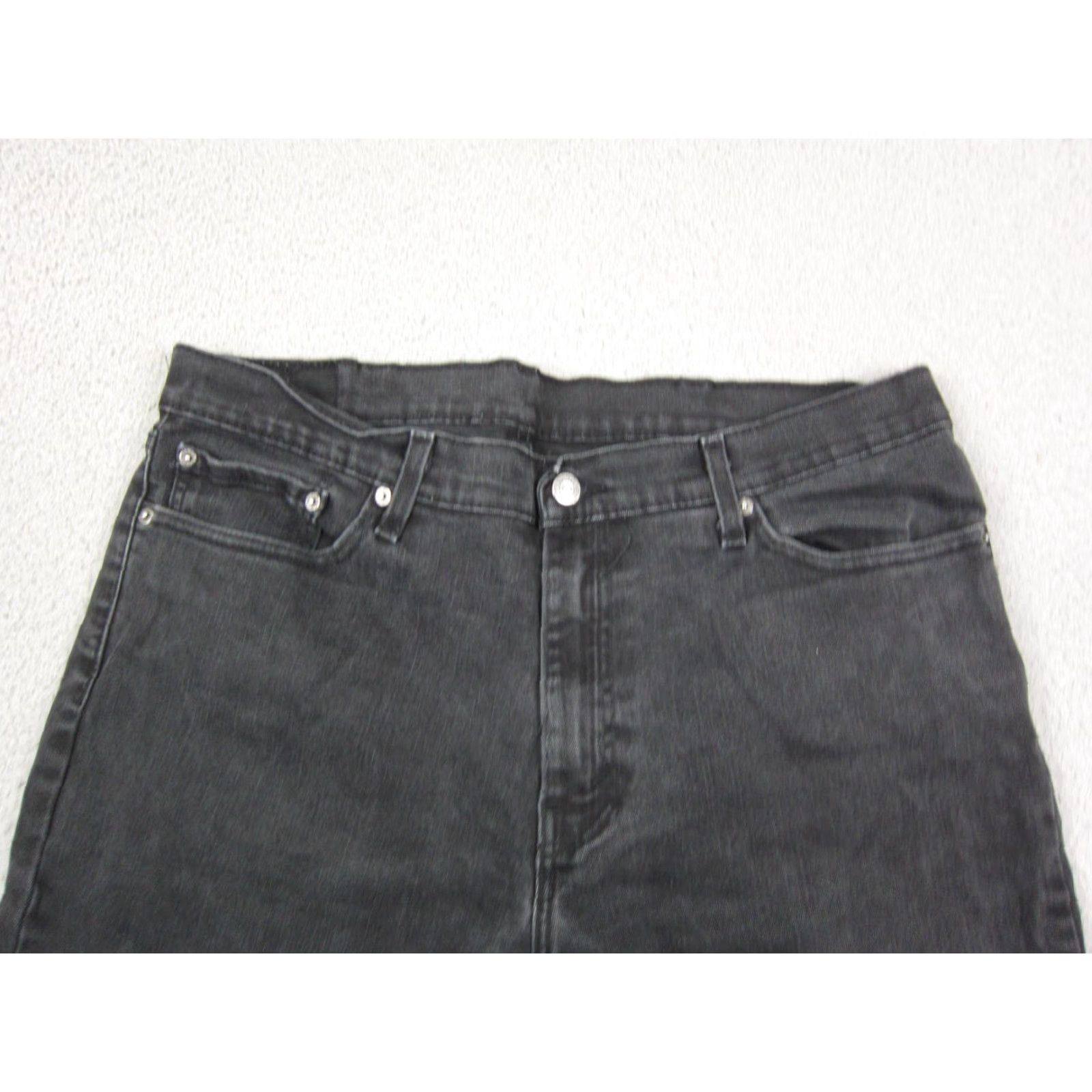 Levi's VINTAGE Levis 511 Jeans Mens W38 L30 Black Slim Fit Stretch Denim Dark Wash Zip Fly Shirts? Size US 38 / EU 54 - 7 Thumbnail