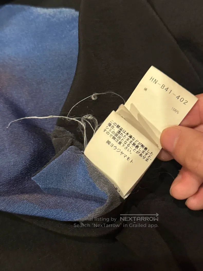 Yohji Yamamoto Yohji Yamamoto 2020SS Show Hand in Hand Silk Shirt Size US L / EU 52-54 / 3 - 8 Thumbnail