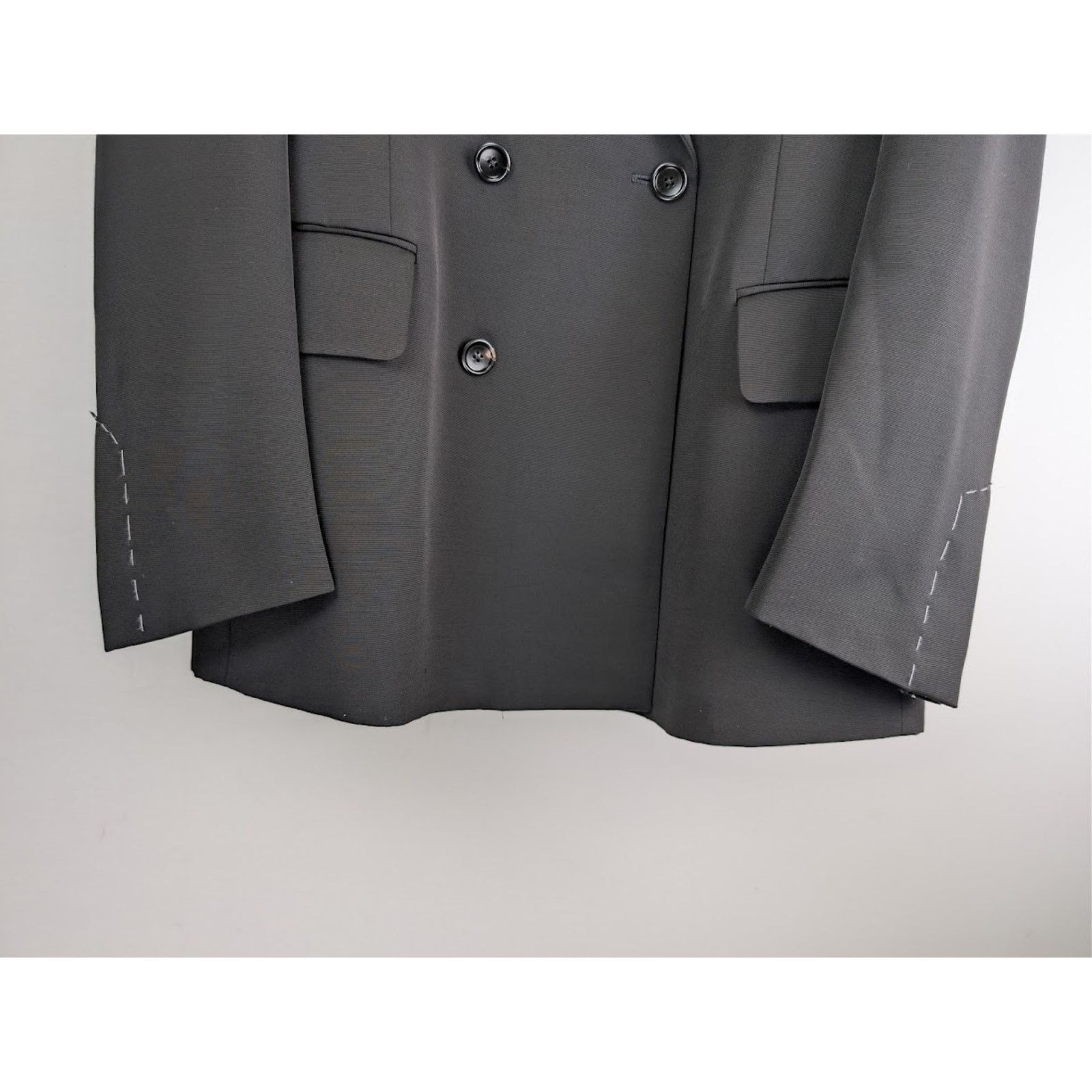 Tom Ford o1rshd1 Double Breasted Jacket in Black Size US L / EU 52-54 / 3 - 4 Thumbnail