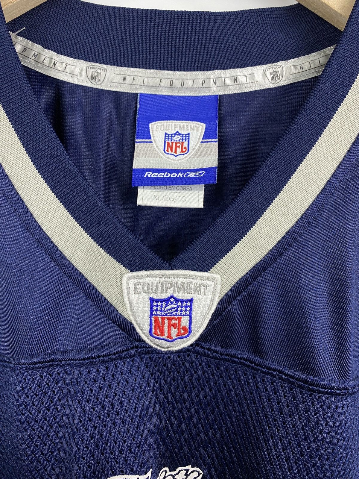 Reebok 🇺🇸 Vintage 90s NFL Patriots Reebok Brady Football Jersey Y2K Size US XL / EU 56 / 4 - 6 Thumbnail