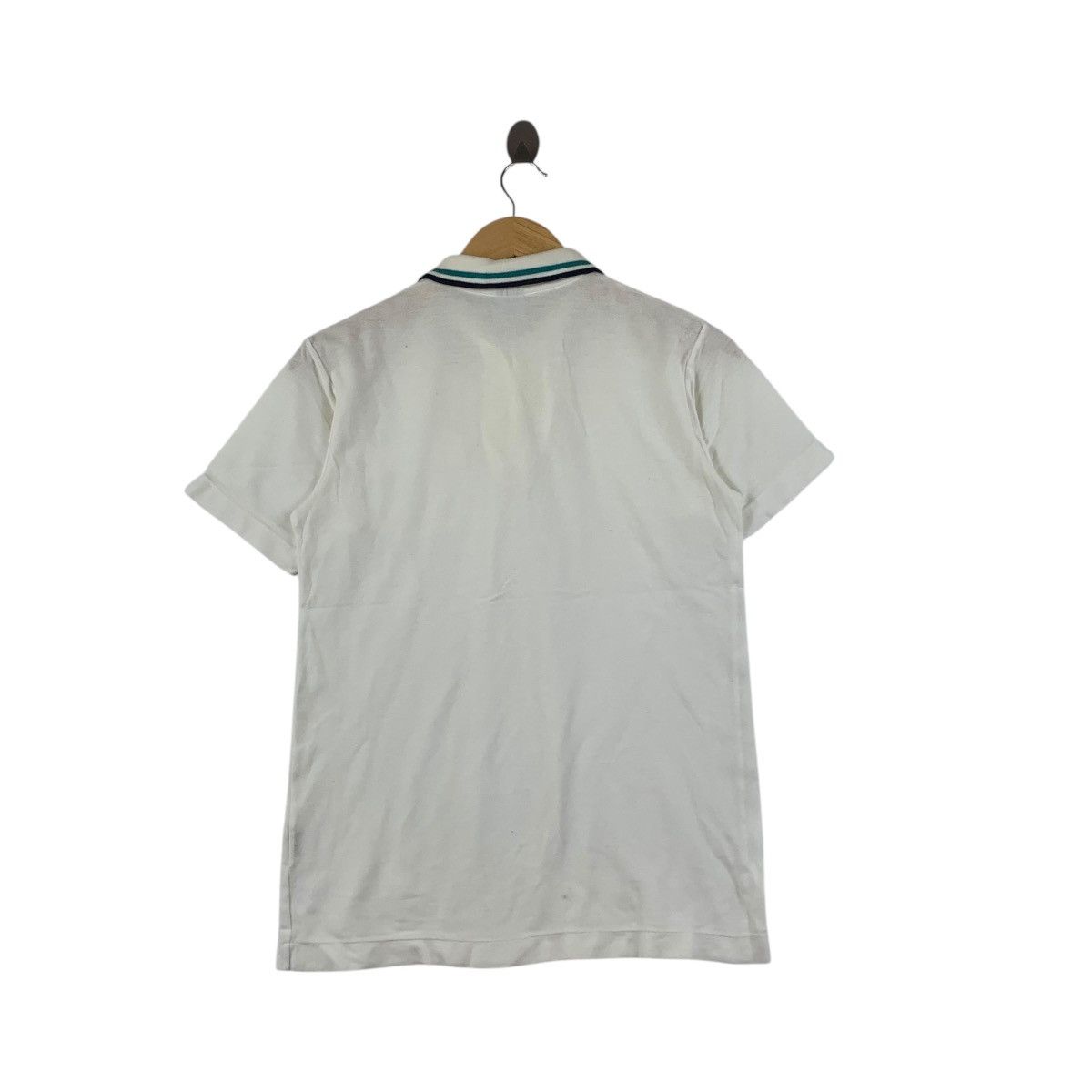 Asics Vintage 90’ ASICS x JASPO Made In Japan Polo Tee Shirt Size S / US 4 / IT 40 - 6 Thumbnail