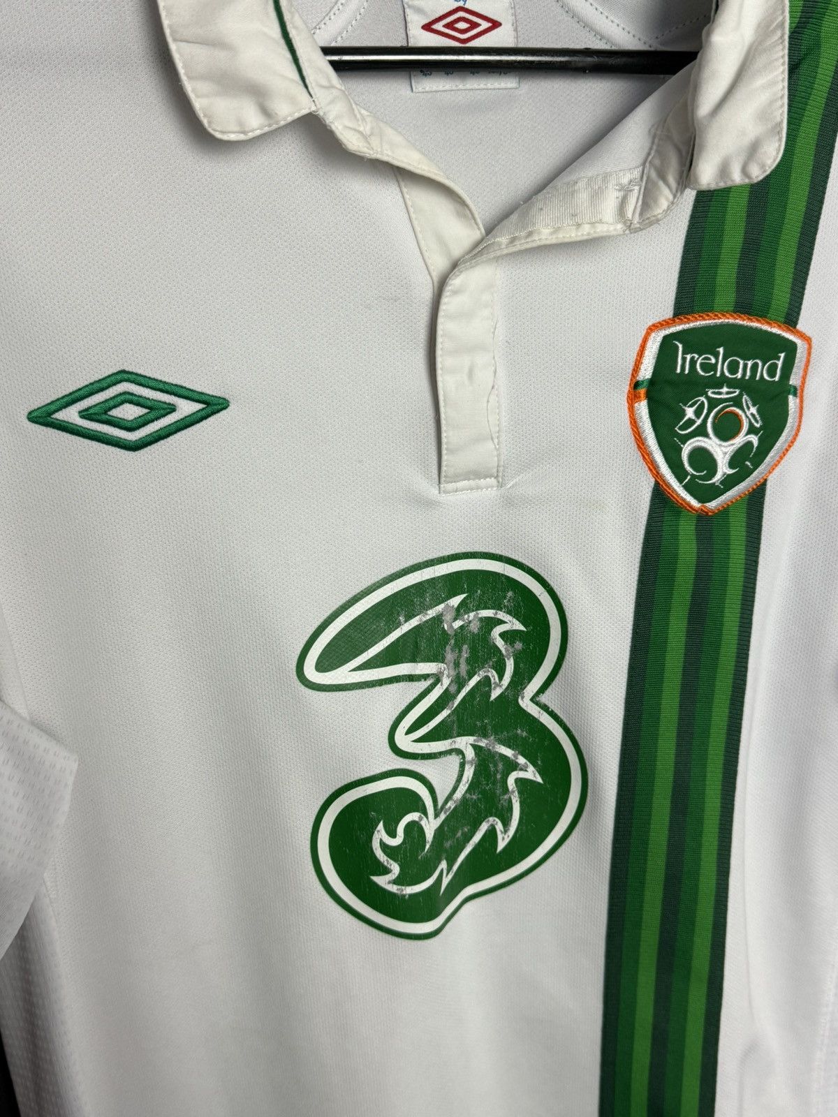 Umbro Republic Of Ireland 12/13 Away Football Jersey Size US M / EU 48-50 / 2 - 3 Thumbnail