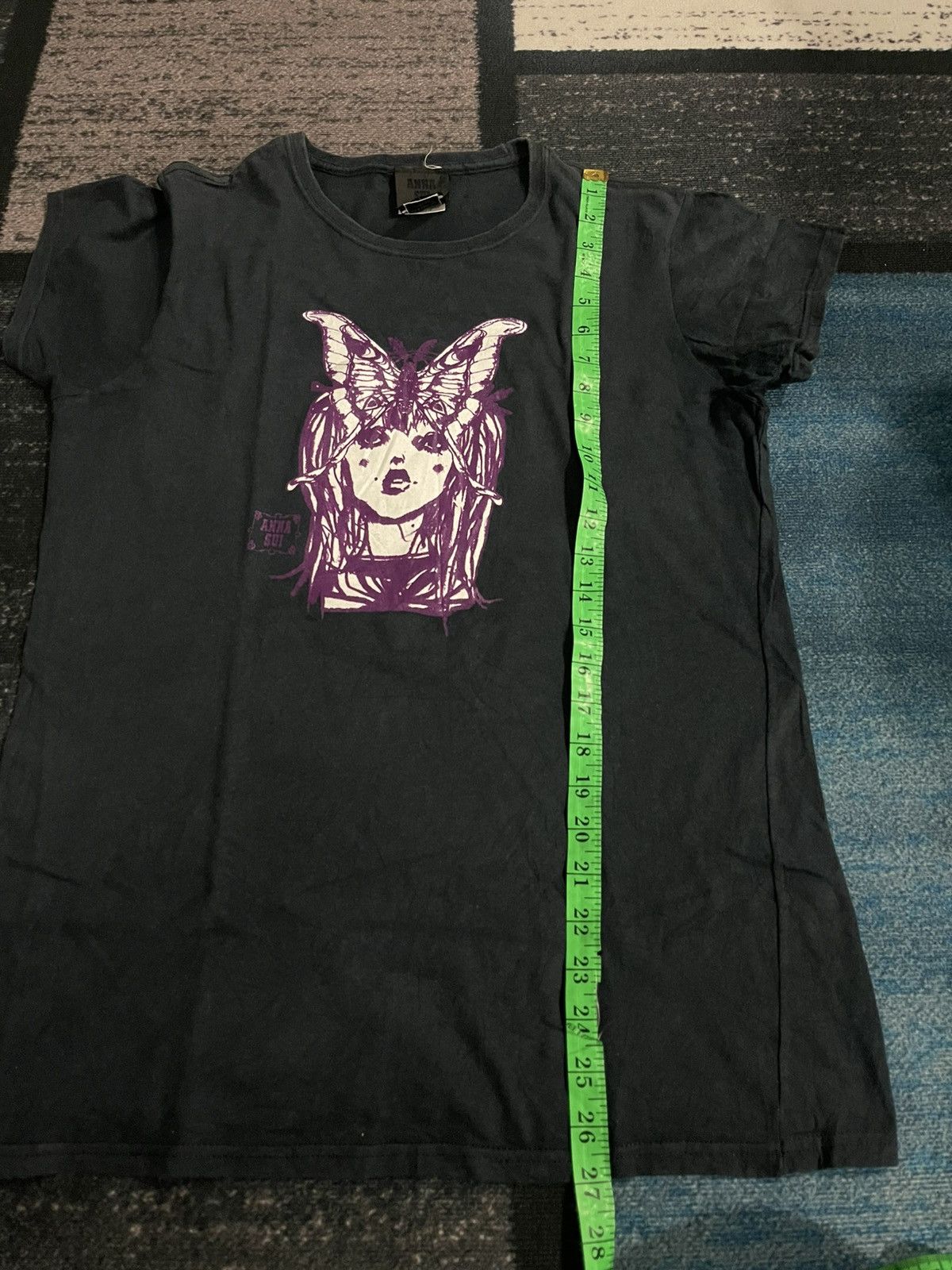 Anna Sui Vintage Anna Sui Moth Girl Tshirt Size M / US 6-8 / IT 42-44 - 11 Thumbnail