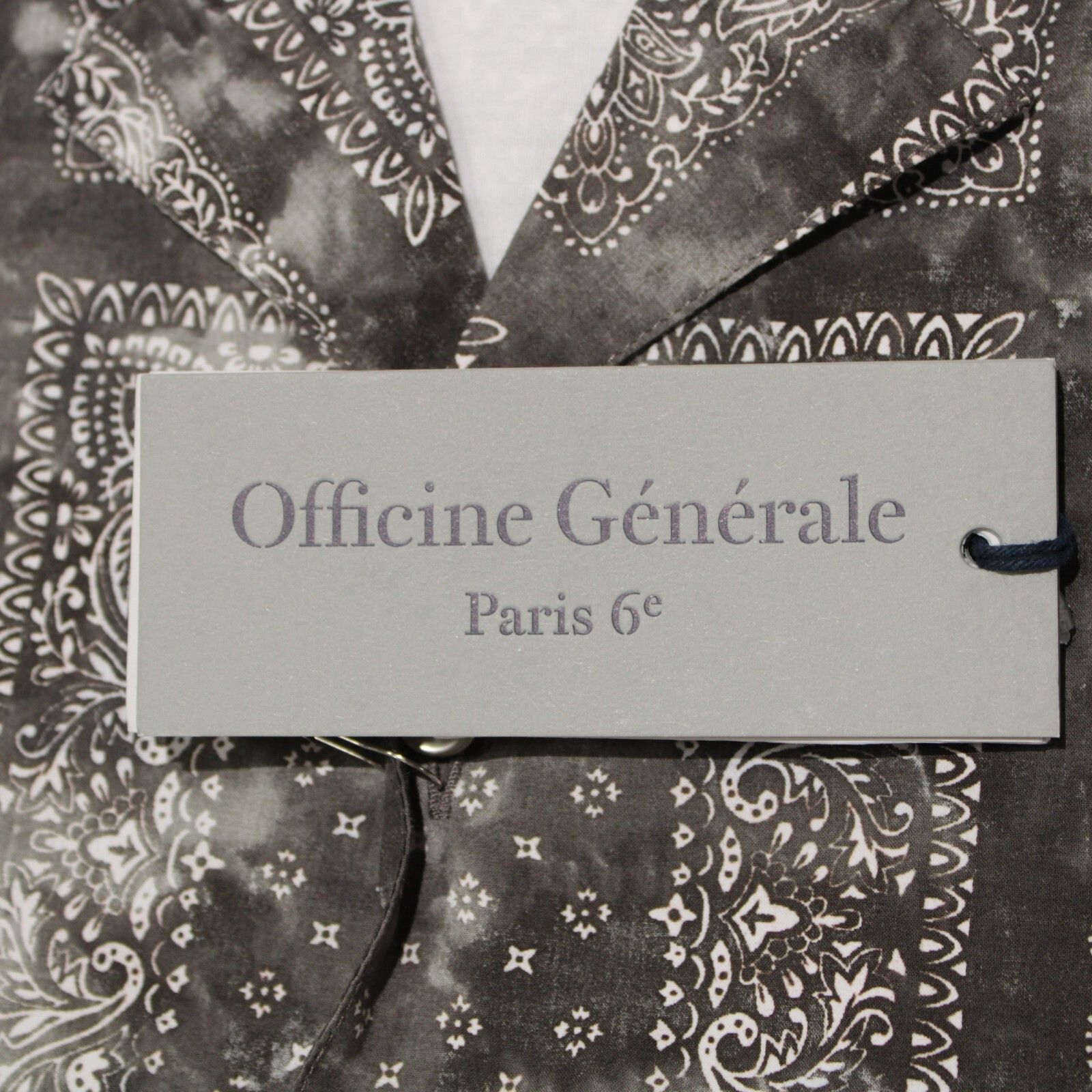 Officine Generale Officine Generale New with tags Shirt Size S US In Gray Size US S / EU 44-46 / 1 - 2 Thumbnail
