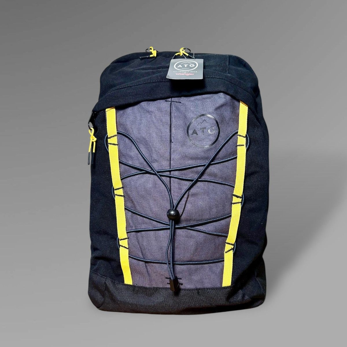 Wrangler Wrangler Men Women Pinnacle Black Yllw Backpack 18”x13”x3.5” Size ONE SIZE - 3 Thumbnail