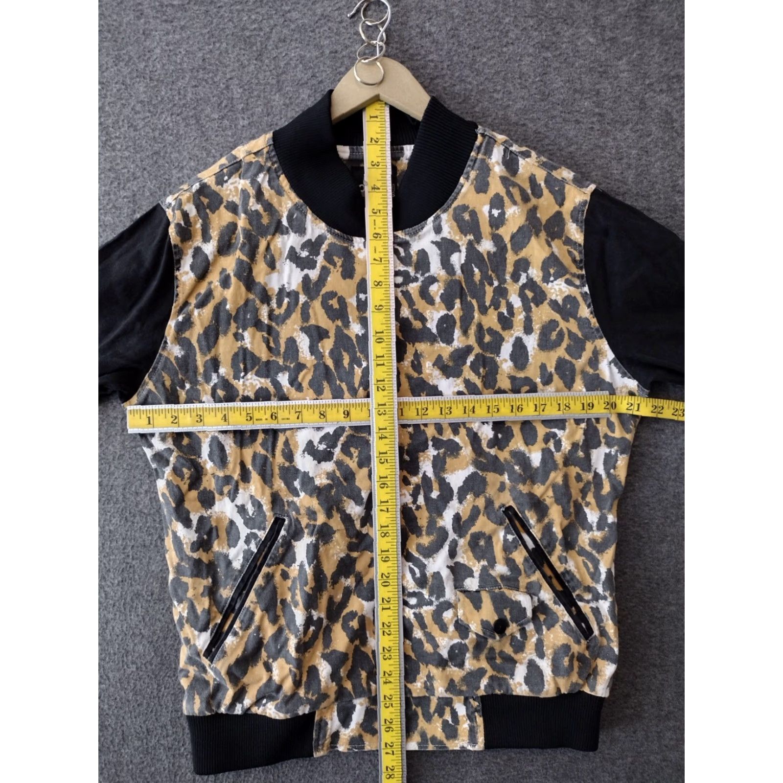 Joyrich VINTAGE JOYRICH Los Angeles Leopard Baseball Style Bomber Jacket Zip Pockets Women's M Size M / US 6-8 / IT 42-44 - 4 Thumbnail