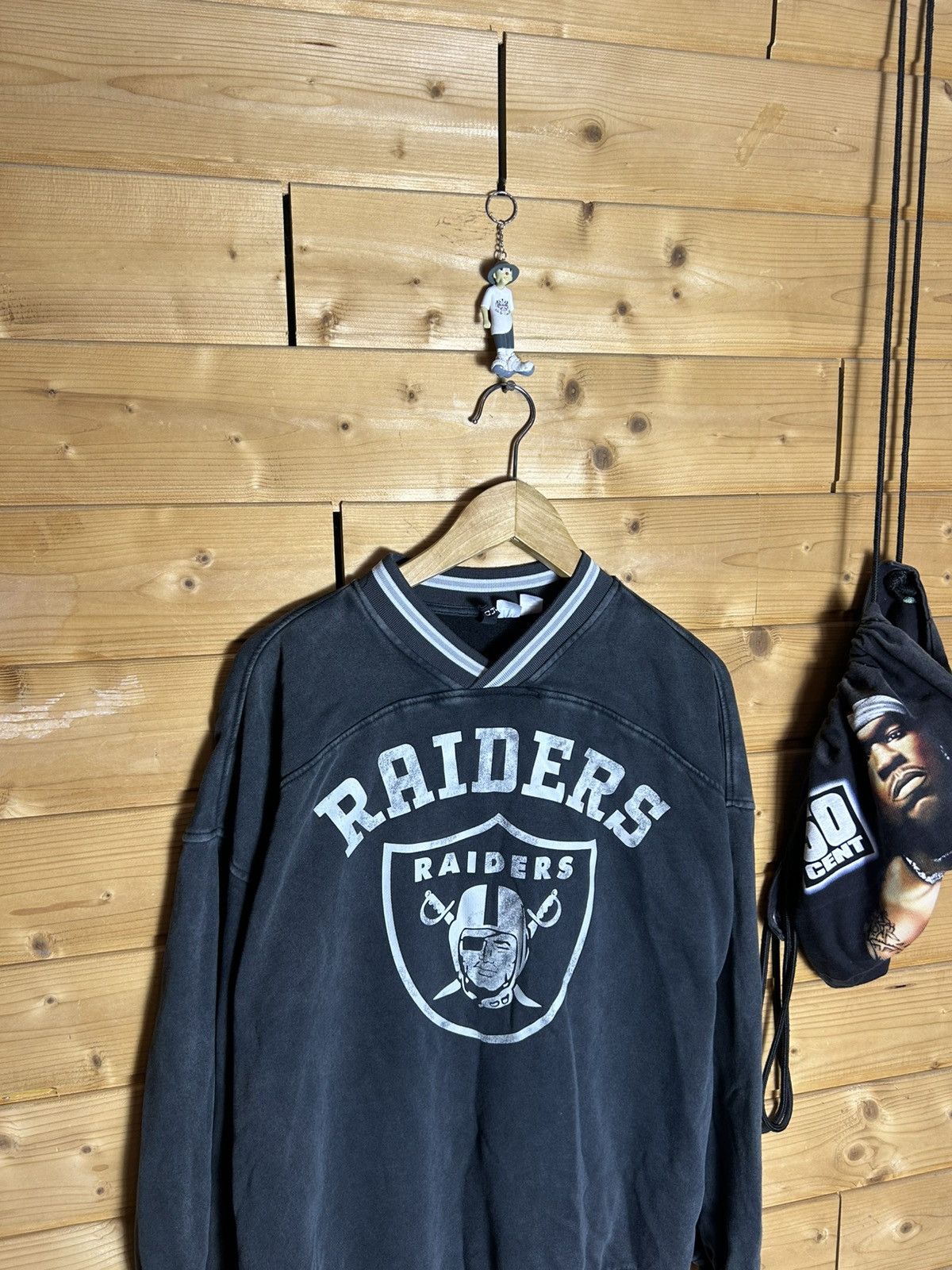 H&M H&M X NFL Raiders fabric fade sweatshirt Size US XS / EU 42 / 0 - 3 Thumbnail