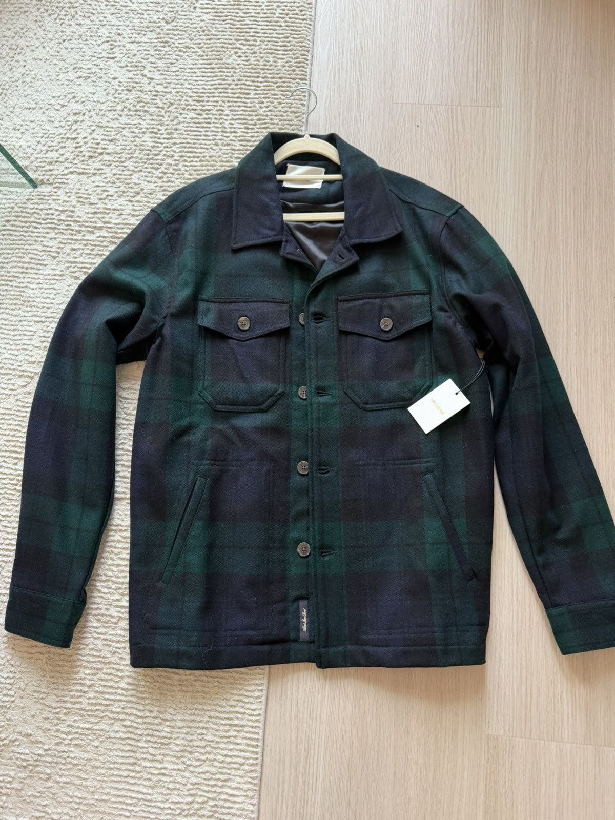 Aime Leon Dore aime leon dore Plaid Wool Overshirt Size US L / EU 52-54 / 3 - 5 Thumbnail