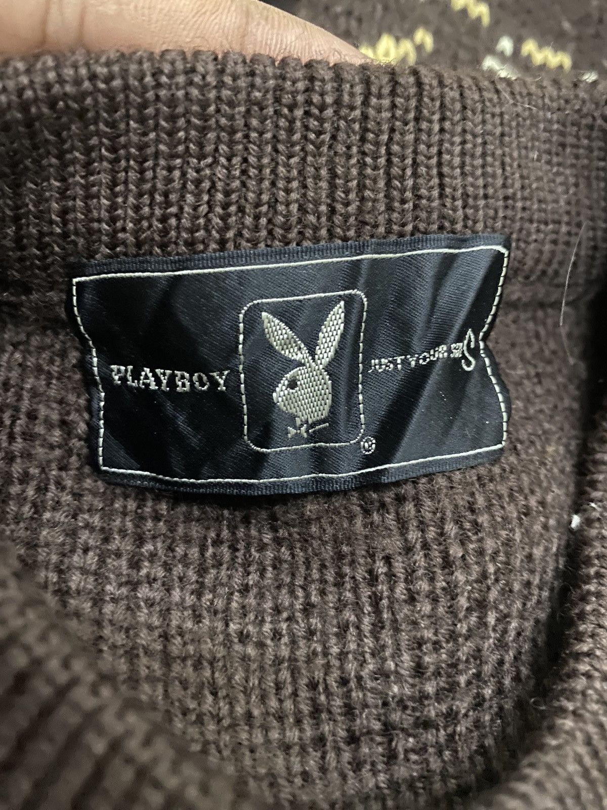 Playboy Playboy Trademark Bunny Logo Knitwear Size US S / EU 44-46 / 1 - 5 Thumbnail
