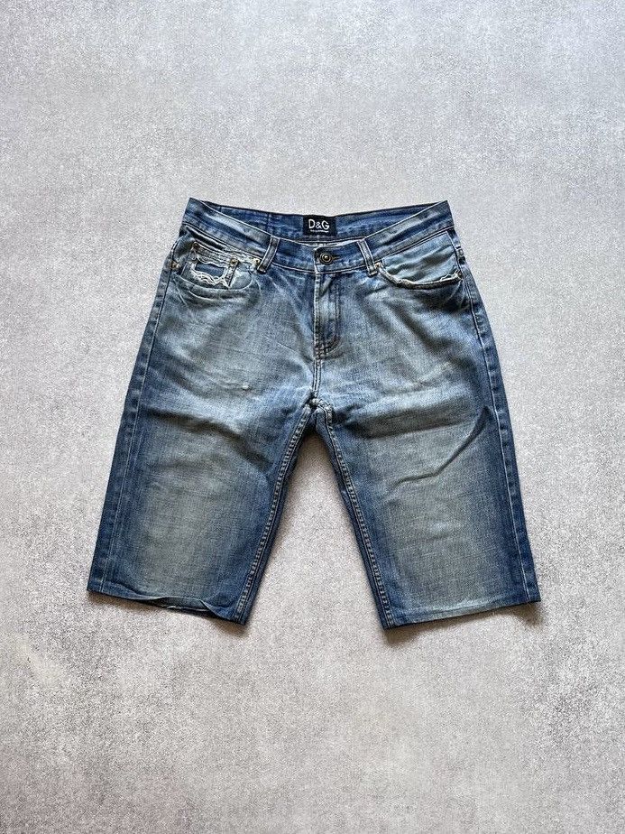 Dolce & Gabbana Vintage Dolce&Gabbana Embroidery Denim Shorts 32 Size US 32 / EU 48 - 3 Thumbnail
