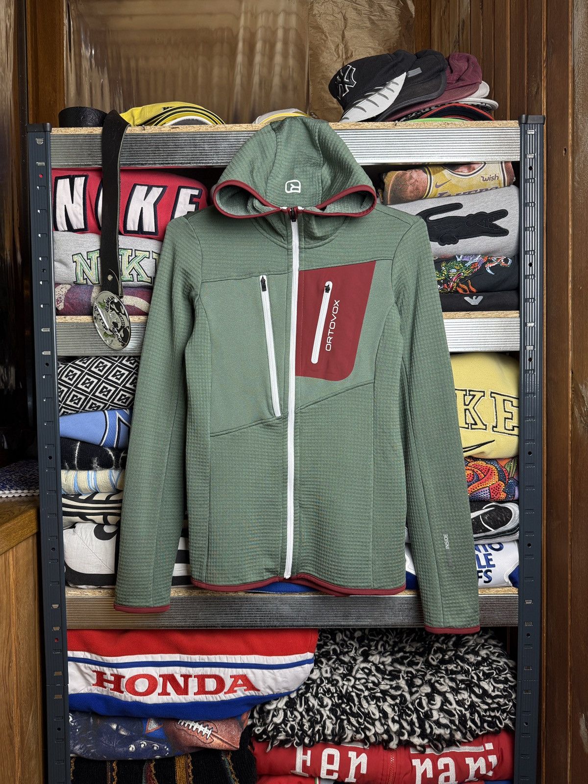ORTOVOX ORTOVOX MERINOINSIDE Thermo Fleece Zip Hoodie Size S / US 4 / IT 40 - 1 Thumbnail