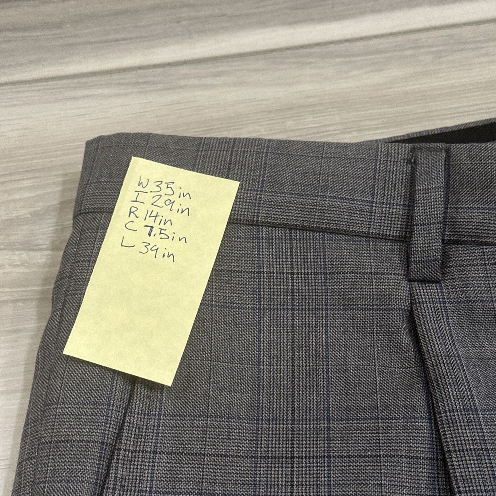 Hickey Freeman Hickey Freeman Loro Piana Suit Men’s 42R Tasmanian Super 130 Size 42R - 17 Thumbnail