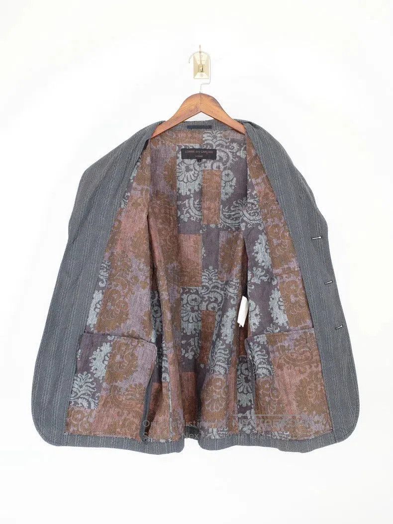 Comme des Garcons COMME des GARCONS 2003 Floral Gray Blazer. Size US M / EU 48-50 / 2 - 4 Thumbnail