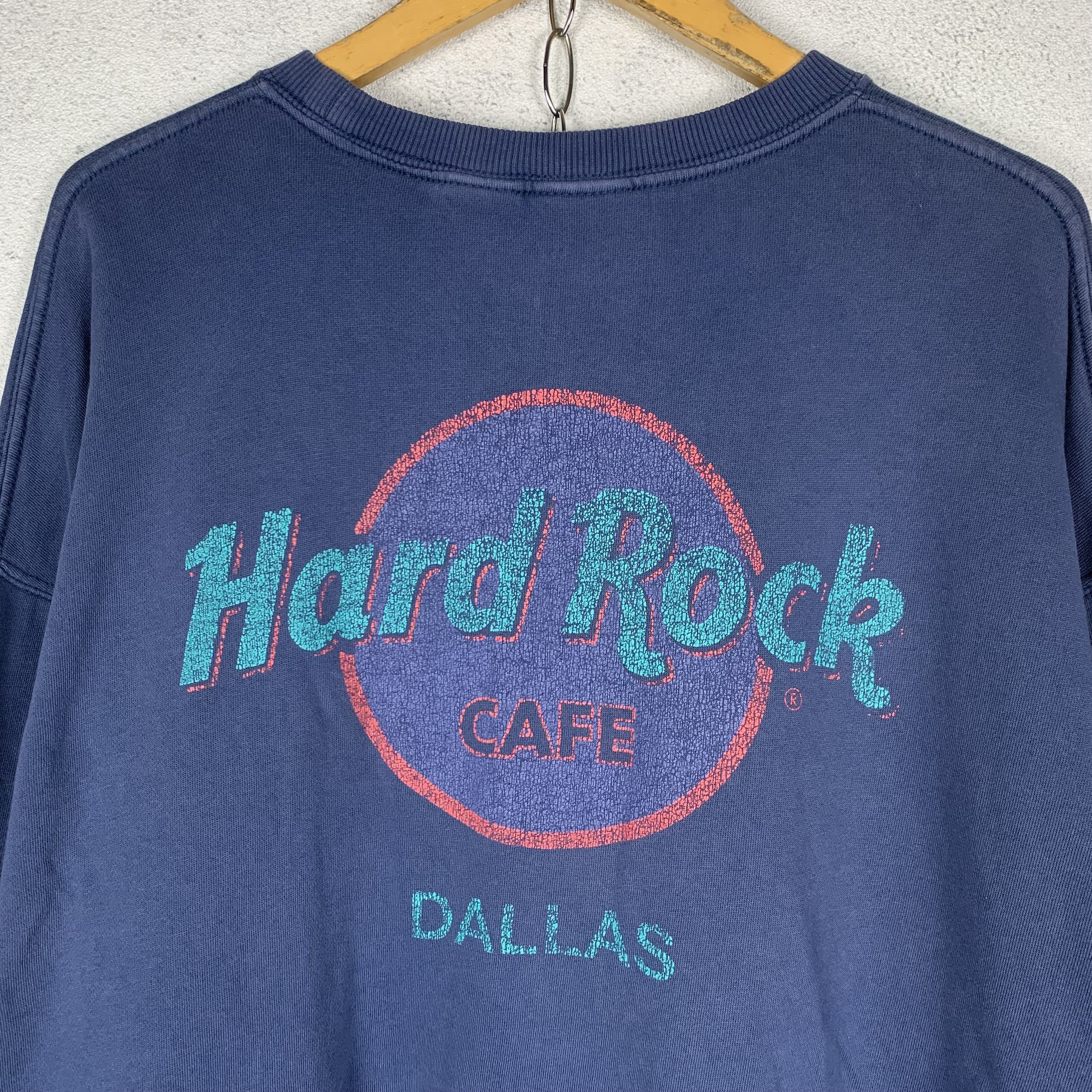 Hard Rock Cafe Hard Rock Cafe Dallas Sweatshirt Crewneck Size US XL / EU 56 / 4 - 2 Thumbnail