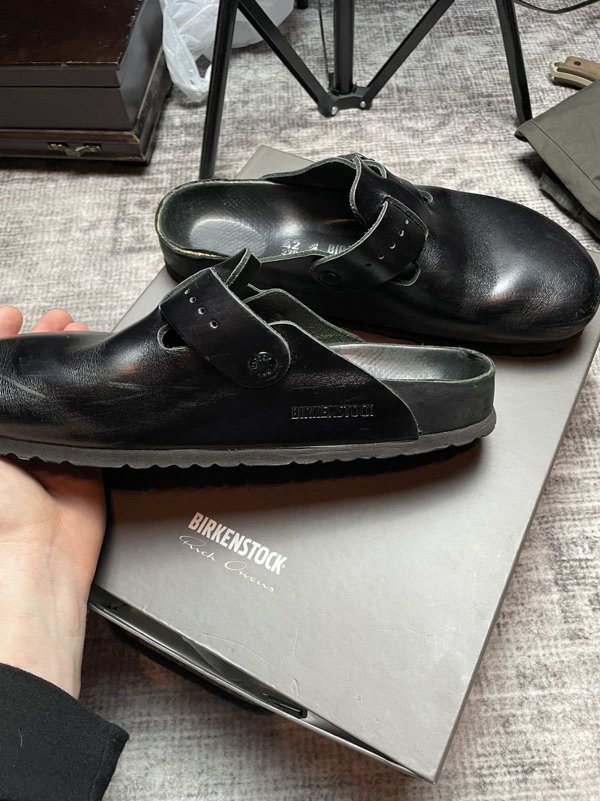 Rick Owens Rick owens Birkenstock Boston Clog Size US 9 / EU 42 - 5 Thumbnail