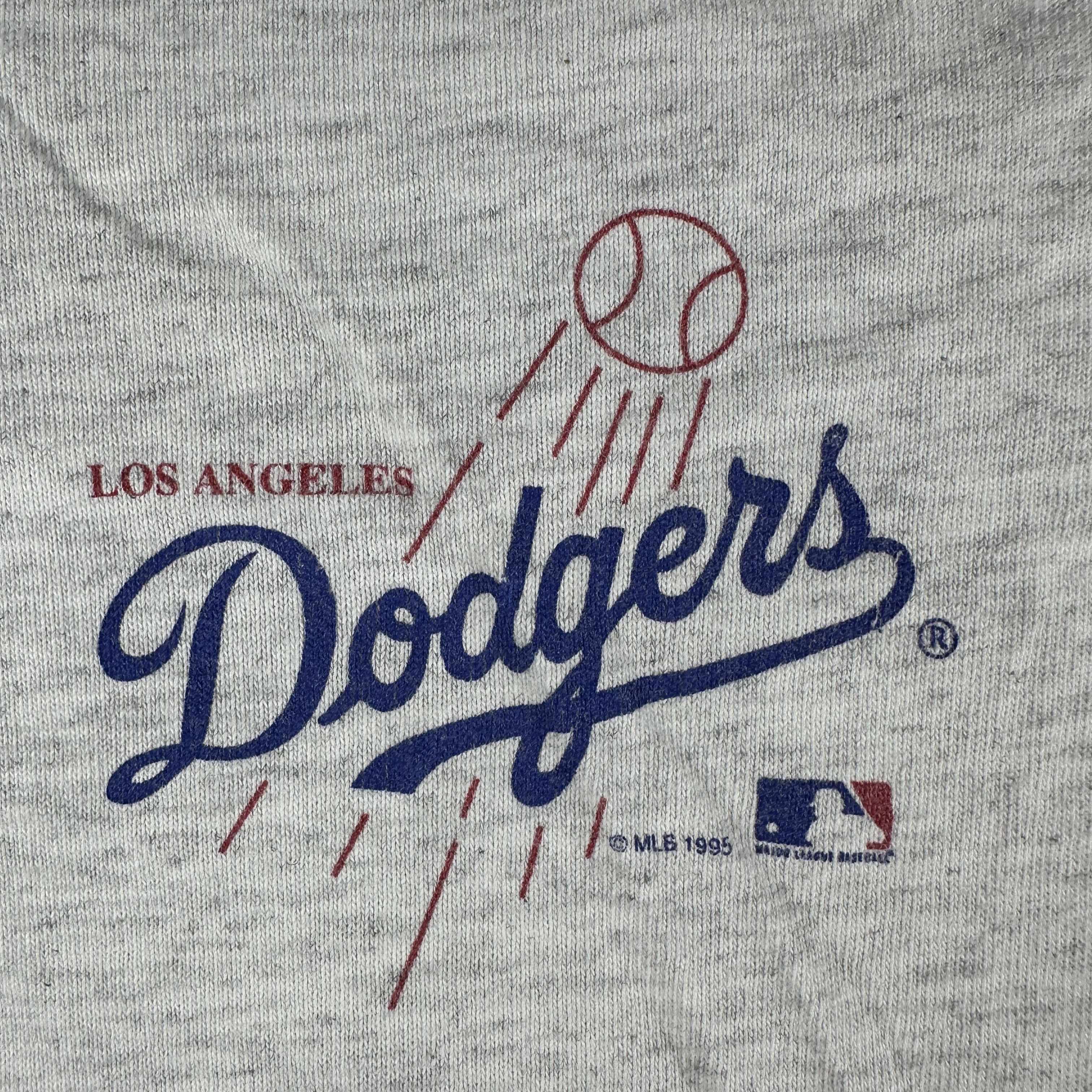 Vintage 1995 Hideo Nomo Los Angeles Dodgers MLB The Tornado Tee Size US L / EU 52-54 / 3 - 4 Thumbnail