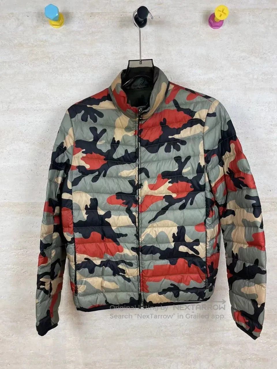 Valentino Valentino Camouflage Reversible Down Jacket. Size US S / EU 44-46 / 1 - 1 Thumbnail