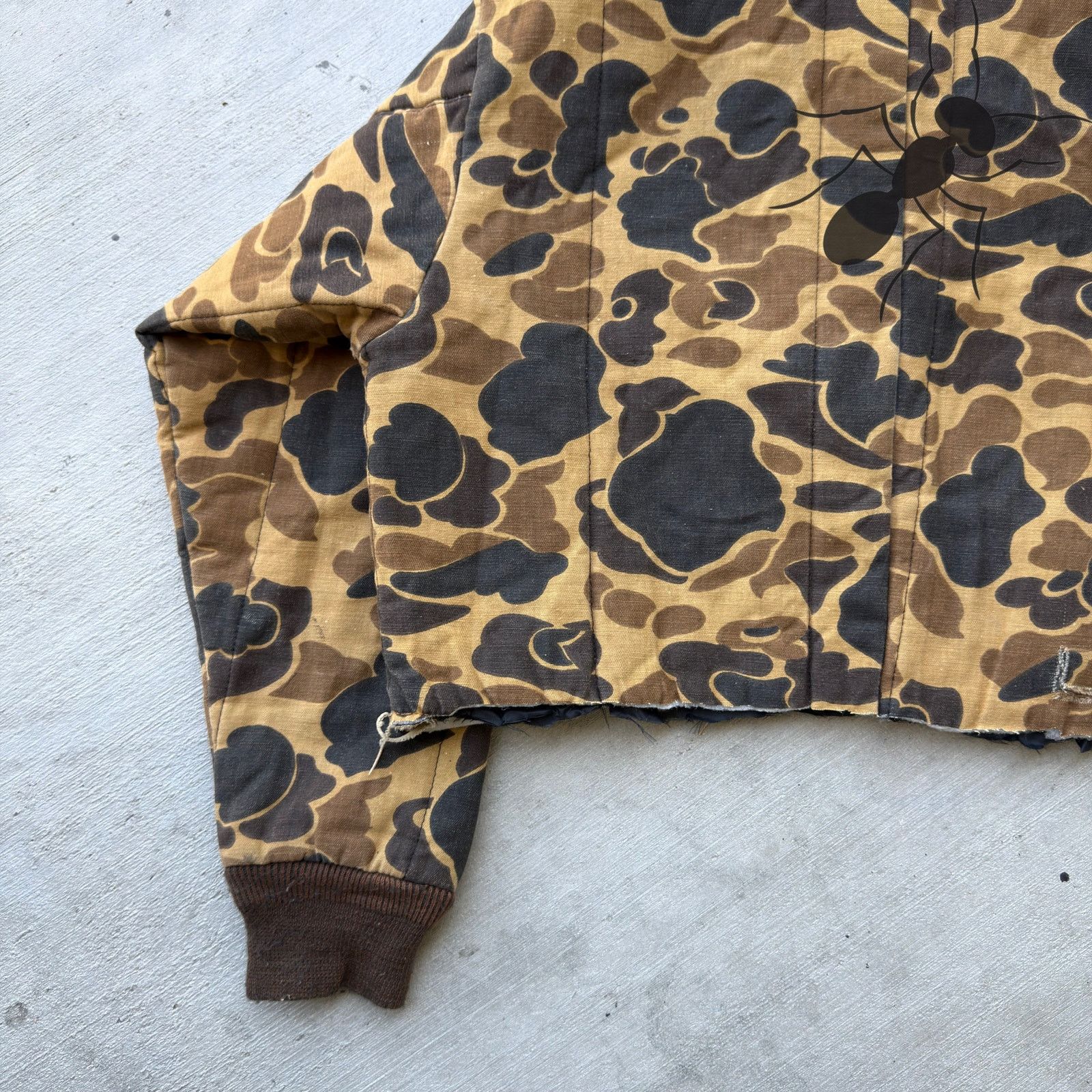 Vintage Duck Camo cropped work wear jacket Size US M / EU 48-50 / 2 - 8 Thumbnail