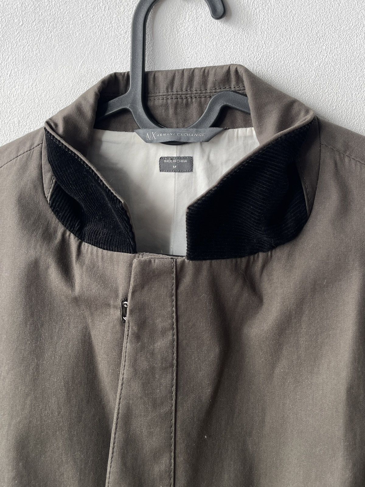 Armani Exchange Armani Exchange Men's M Brown Utility Field Blazer Jacket Size US M / EU 48-50 / 2 - 11 Thumbnail
