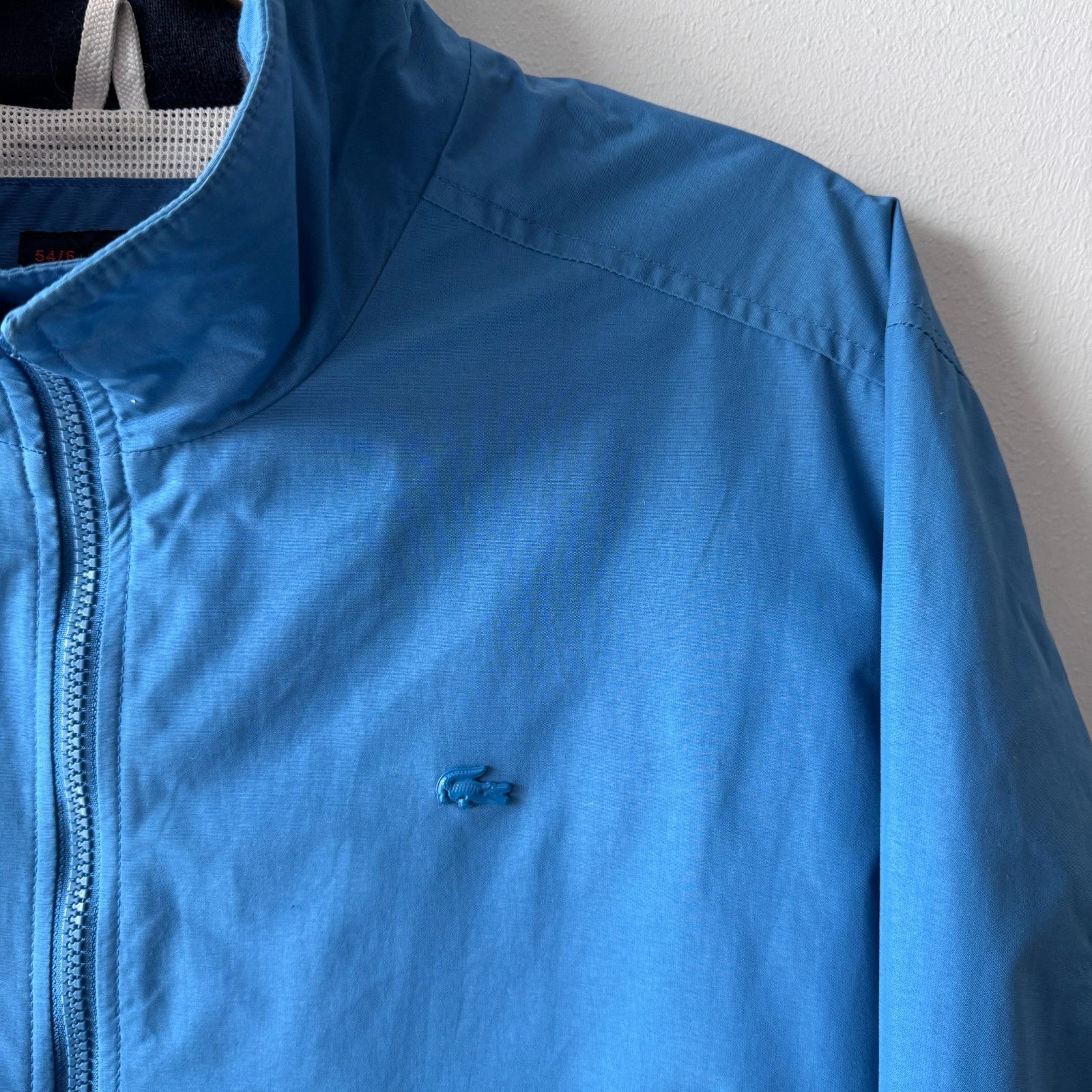 Lacoste Lacoste Vintage 00s Zip Jacket Blue Sample Metal Logo Size US L / EU 52-54 / 3 - 5 Thumbnail