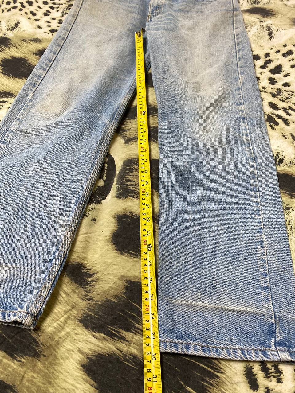 Levi's Y2K Distressed Washed Denim Jeans Levi's 505 Size US 34 / EU 50 - 14 Thumbnail