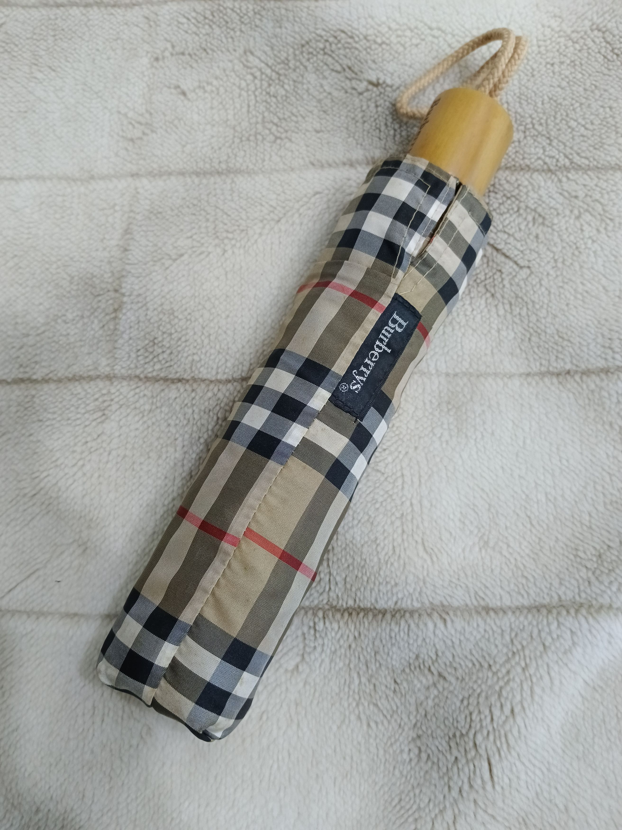 Burberry Burberry NovaCheck Folding Umbrella Size ONE SIZE - 9 Thumbnail