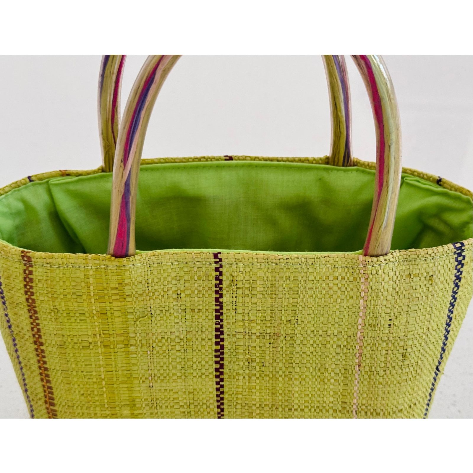 The Unbranded Brand Kalose Rafia Handbag Size ONE SIZE - 2 Thumbnail