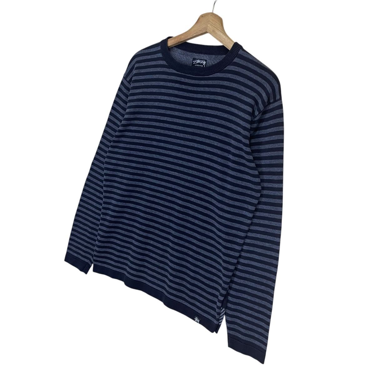 Japanese Brand × Stussy Stussy Small Logo Crewneck Sweatshirt Size US M / EU 48-50 / 2 - 3 Thumbnail