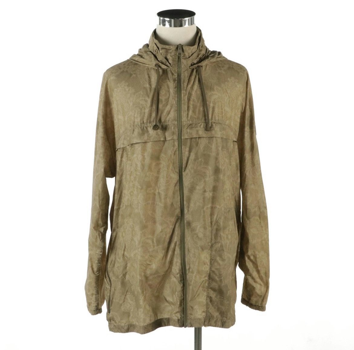 Moncler Men's Moncler Genius 2 "Chahiz" Khaki Green Nylon Zip Jacket Size US XL / EU 56 / 4 - 2 Thumbnail