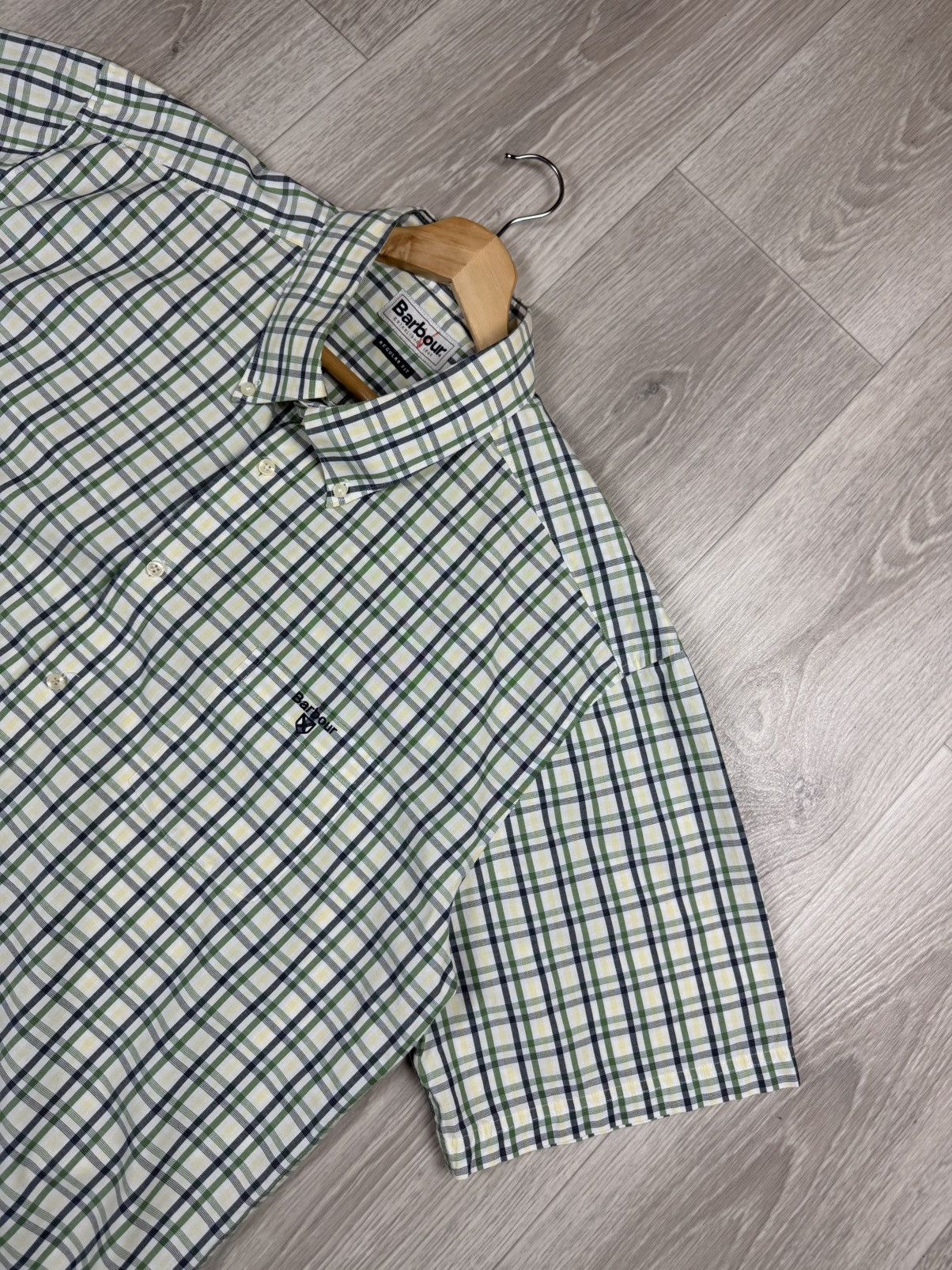 Barbour Barbour Short Sleeve Shirt Button Ups Size XXL Size US XXL / EU 58 / 5 - 2 Thumbnail