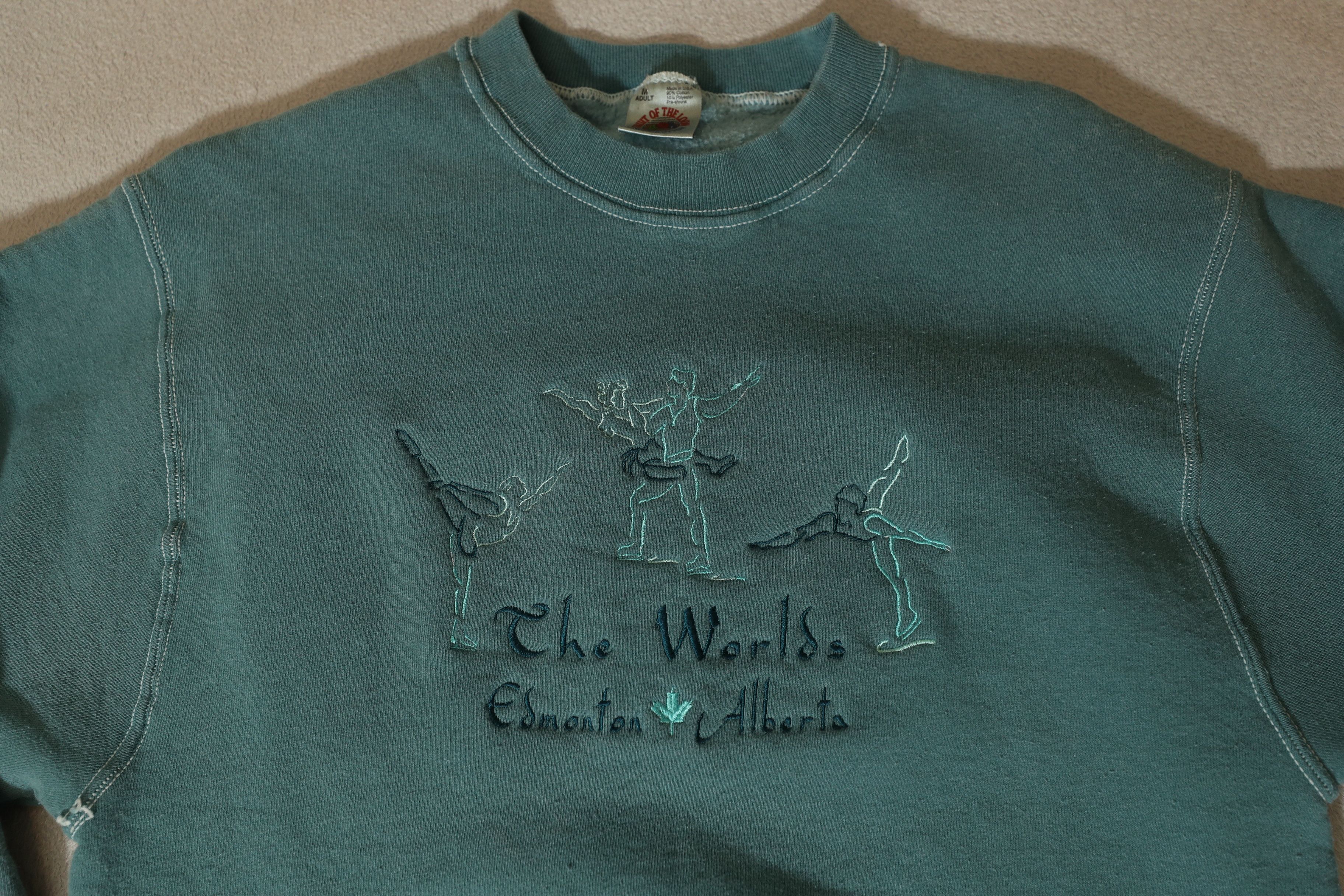 Fruit Of The Loom × Vintage The Worlds 1996 Ice Skating Championships Crewneck (M) Size US M / EU 48-50 / 2 - 5 Thumbnail