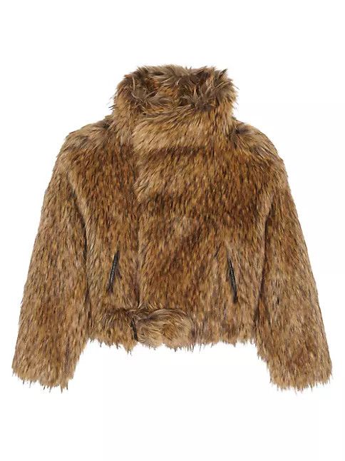 Saint Laurent Paris o1bcso1str1124 Fur Jacket in Brown Size US L / EU 52-54 / 3 - 3 Thumbnail