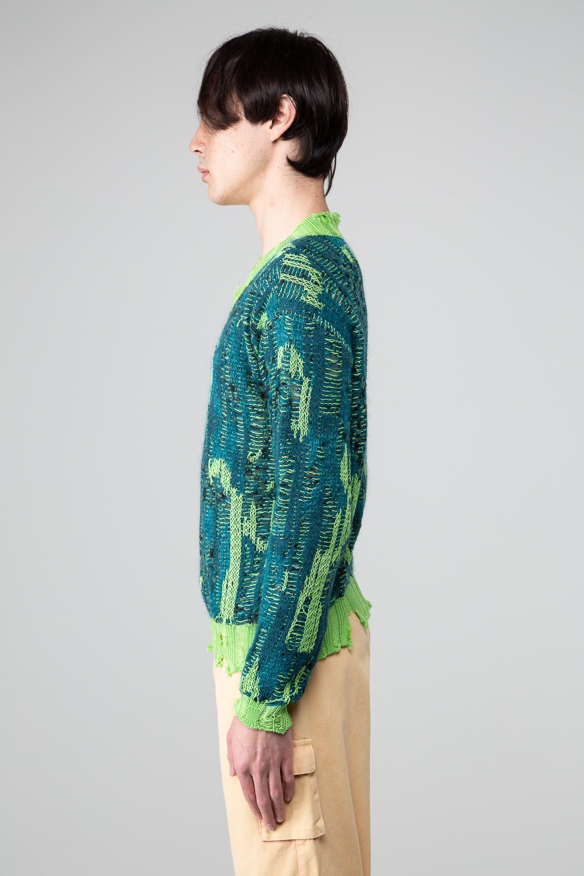 Andersson Bell $525 NWT Andersson Bell Theydon Spider V-Neck Sweater Size US M / EU 48-50 / 2 - 2 Thumbnail