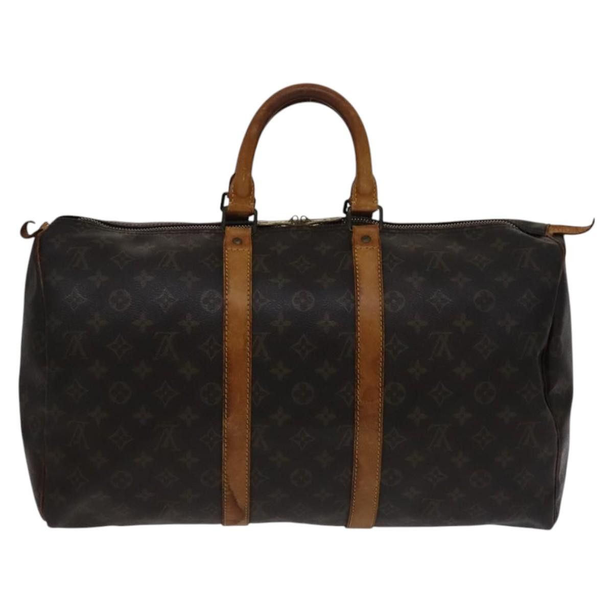 Louis Vuitton LOUIS VUITTON Monogram Keepall 45 Boston Bag M41428 Size ONE SIZE - 3 Thumbnail