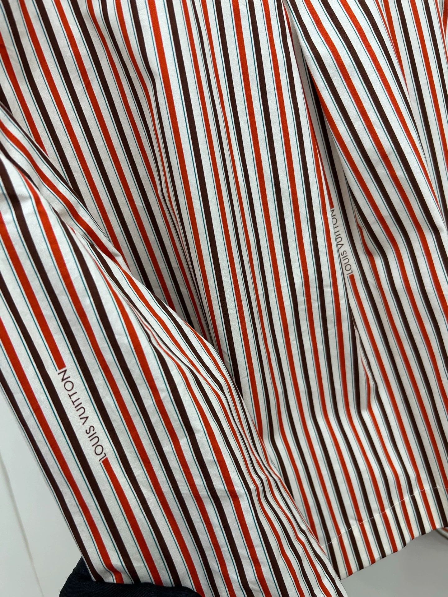 Louis Vuitton LV26 New Letter Stripe Short Shirt Size 32 Size XXS / US 00 / IT 34 - 9 Thumbnail
