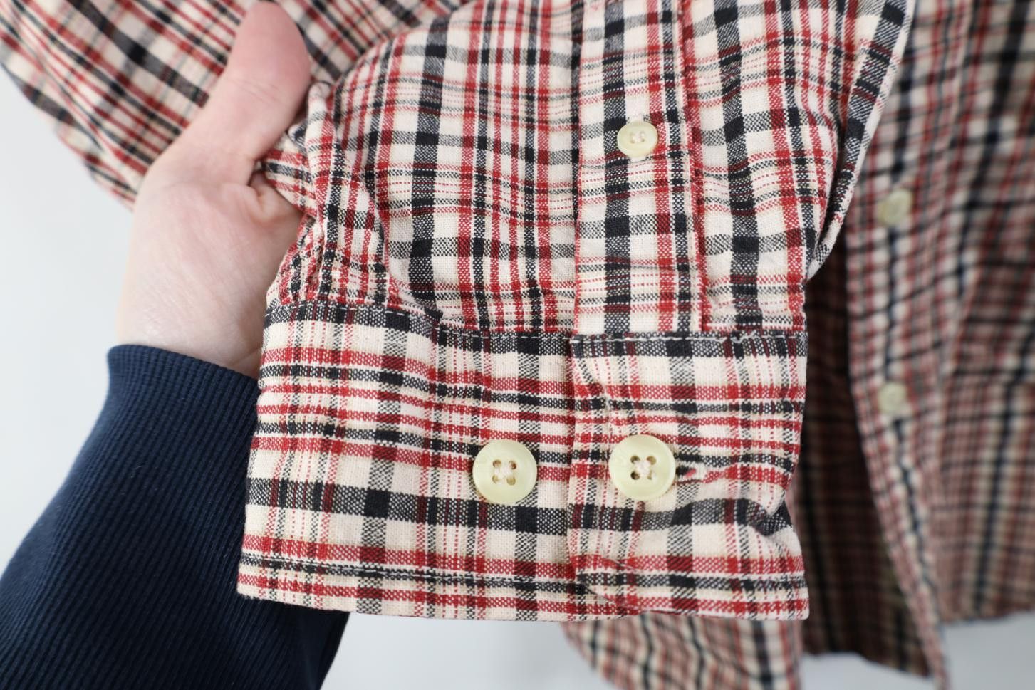 Eddie Bauer Vintage 90s Eddie Bauer Canvas Collared Button Down Shirt Size US L / EU 52-54 / 3 - 5 Thumbnail