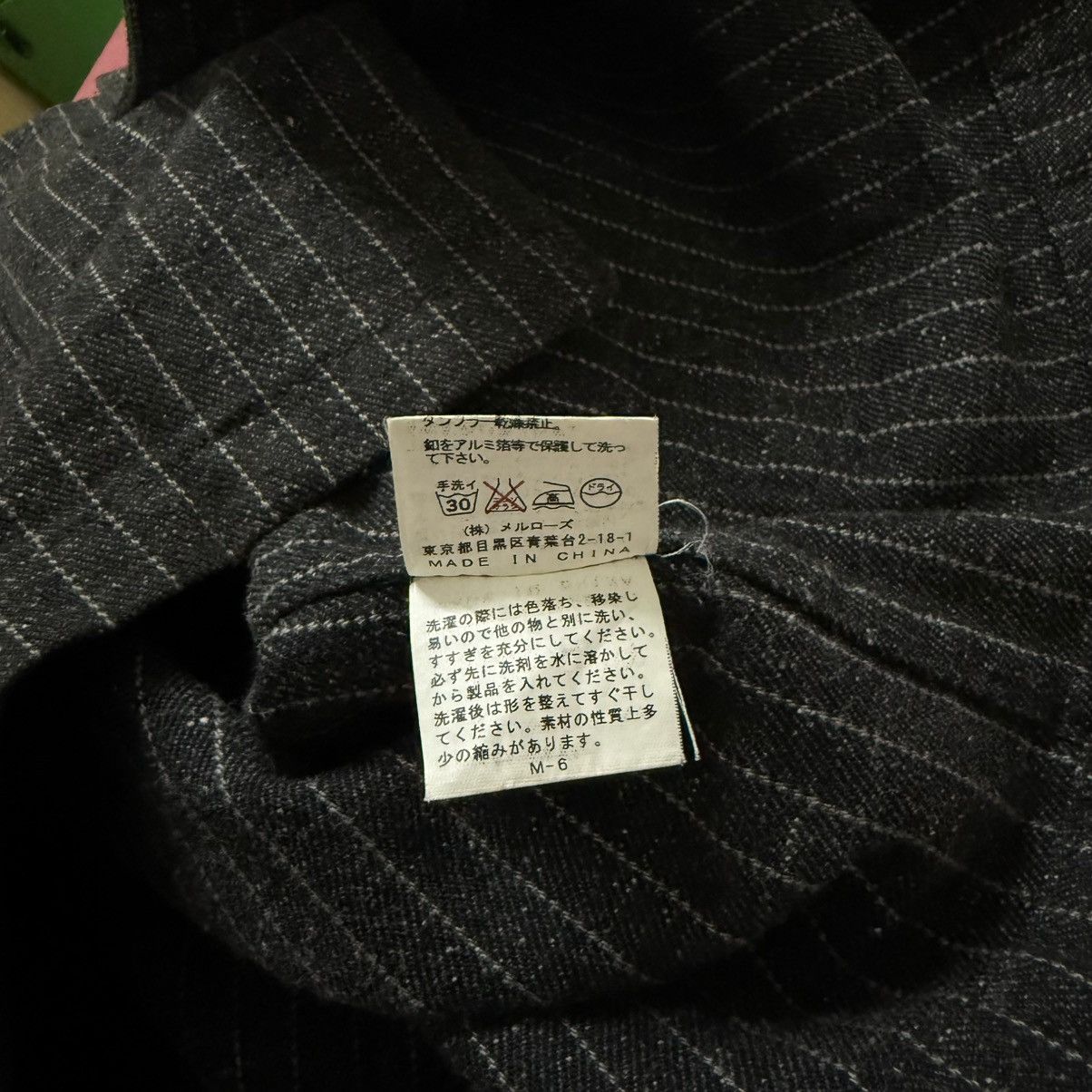 Melrose Men’s Melrose Classic PinStripes Jacket Vkei Size US M / EU 48-50 / 2 - 11 Thumbnail