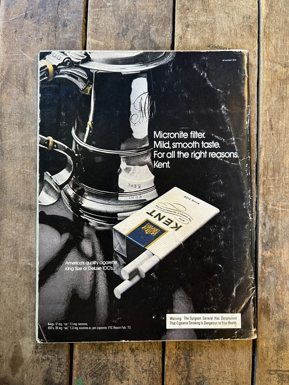 Vintage OUI Magazine “ For The Man of The World ” November 1973 Size ONE SIZE - 2 Thumbnail