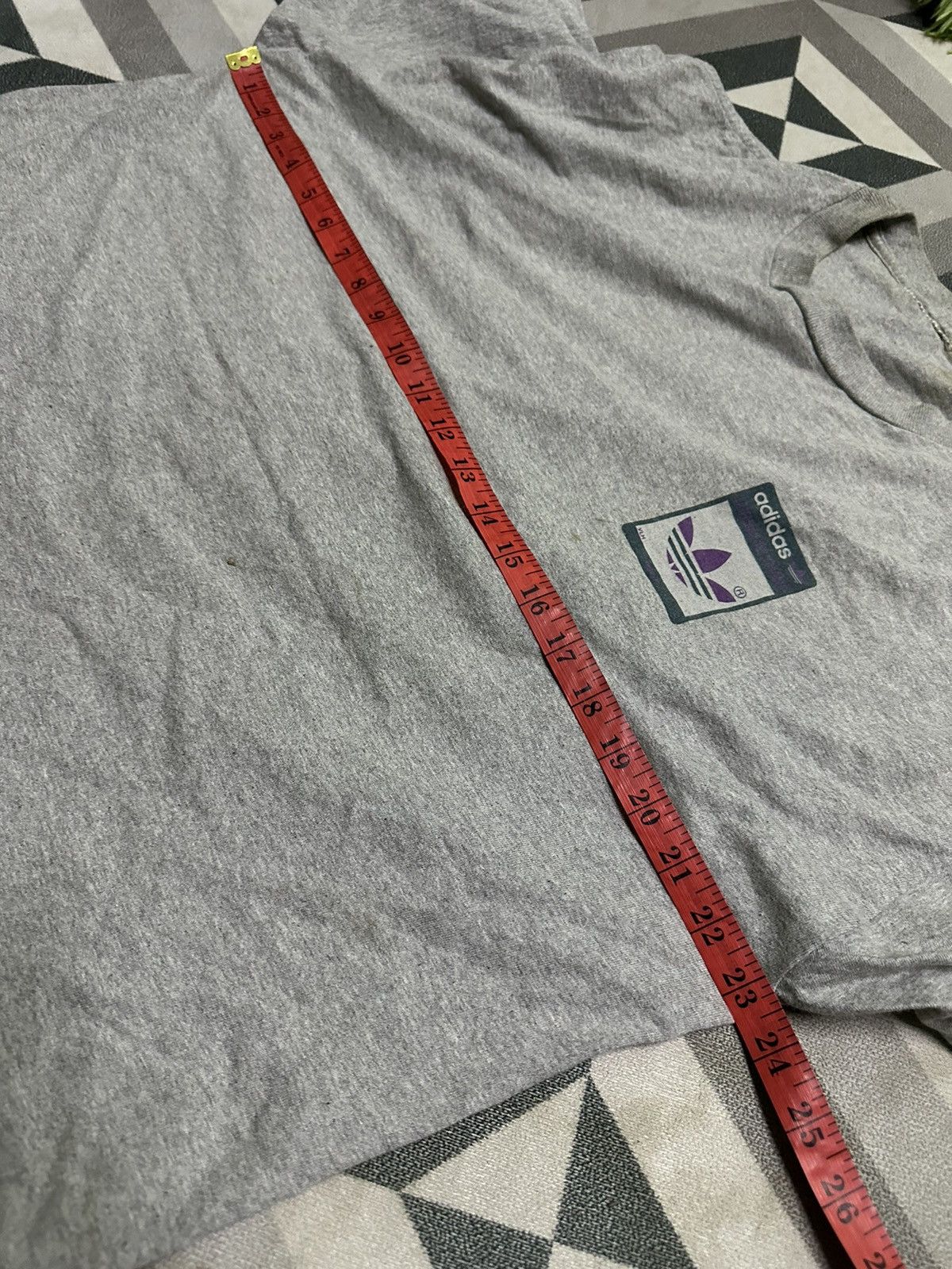 Adidas Vintage 90s Adidas backhit tshirt Size US XL / EU 56 / 4 - 5 Thumbnail